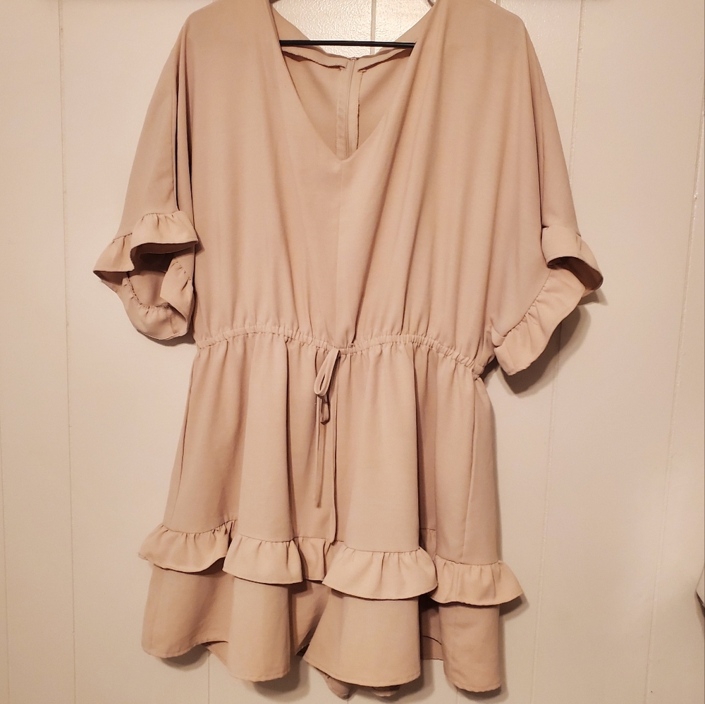 Beige Romper